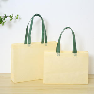 Sac fourre-tout en tissu non tissé épais pour la protection de l'environnement, sac d'emballage, impression de logo, impression de texte, sac cadeau, sac de shopping - Product Image 1