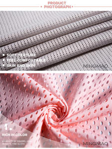 Tissu en maille d'abrasion fabriqué en chine, chaîne tricotée 100% Polyester, tissu en maille Lego pour vêtements de jeu de balle - Product Image 6