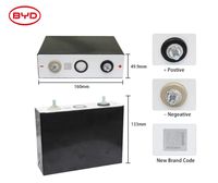 Batterie solaire rechargeable LiFePO4 en gros 12V 12.8V 50Ah 100Ah 200Ah 400Ah Bluetooth IP65 étanche à décharge profonde