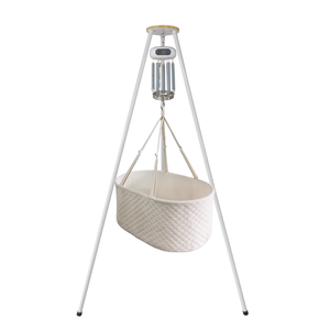 Cuna Eléctrica Automática de Metal para Bebé, con Alimentación de 9V CC, Compatible con Banco de Energía, Fácil de Colgar, Silenciosa, con Resorte, Mueble de Exterior para Recién Nacidos - Product Image 1