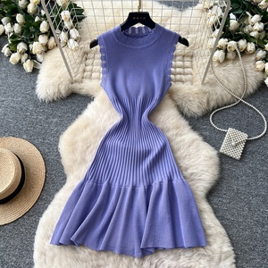 Nuevo Vestido de Punto Ajustado de Moda de Verano 2026 - Product Image 3