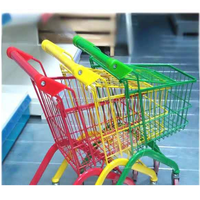 Troli Belanja Mini untuk Anak-Anak di Supermarket Grosir