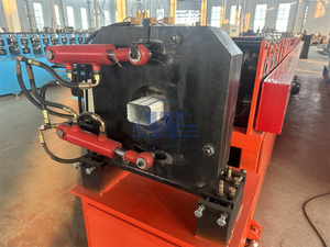 Rain Down Pipe Forming Machine with Motor for Colored Steel Tile Water Gutter Tube Reducer 380/440/480V - Product Image 2