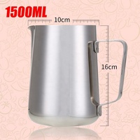 Tasse à Latte Art en Acier Inoxydable avec Logo Personnalisable et Multi-Capacités pour Hôtels et Restaurants