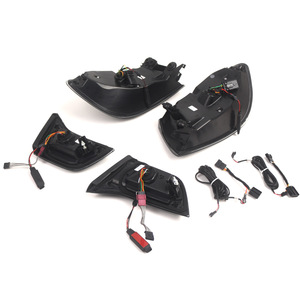 Feux arrière LED pour BMW Série 4 F32 2012-2017, feux de freinage séquentiels avec faisceau de câblage - Product Image 1