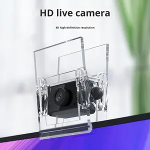 Cámara web para PC Cámara de computadora Interfaz USB 4K 30fps 1MP para clases <span class=keywords><strong>en</strong></span> línea Reunión <span class=keywords><strong>en</strong></span> vivo Oficina Micrófono incorporado - Product Image 3