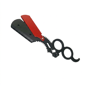 Navaja de Afeitar Profesional con Logotipo Personalizado, de Acero Inoxidable, Doble Bucle, Hoja Única, para Afeitar la Cara y el Cuerpo, Eliminación de Vello - Product Image 1
