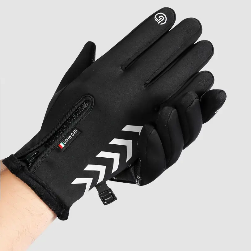 Hot Sell Cycling Accessories Bike winter warm Full Finger Motorcycle Screen Touch Racing Gloves