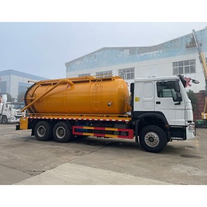 รถบรรทุกดูดสิ่งปฏิกูล/รถบรรทุกถังสุญญากาศ HOWO 6X4 ขนาด 20000 ลิตร 18 คิว 20 ตัน ยี่ห้อดัง พร้อมปั๊ม Moro จากอิตาลี ขายดี - Product Image 6