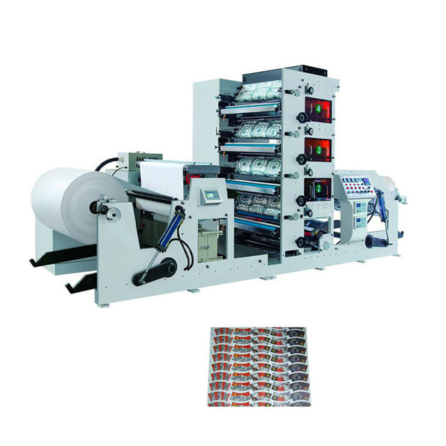 New Type Fully Automatic Multicolor Paper Cup Rolling Flexo Printing Machine for the Manufacturer of Paper Cups