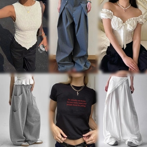 Ropa de Verano de Moda para Mujer, Ropa Usada de Primera Calidad, Lotes de Ropa de Segunda Mano, Blusas, Vestidos y Pantalones a la Moda para Mujer - Product Image 1
