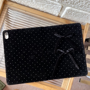 เคสกันกระแทกสำหรับ iPhone <span class=keywords><strong>iPad</strong></span> 11 12 <span class=keywords><strong>9</strong></span> <span class=keywords><strong>Pro</strong></span> ดีไซน์โบว์สุดเทรนดี้ ลายจุด ป้องกันแท็บเล็ต ใช้งานได้ทุกวัน แฟชั่น - Product Image 5