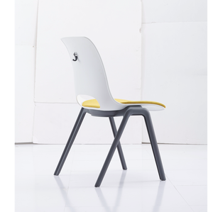 Silla Moderna de <span class=keywords><strong>Polipropileno</strong></span>, Silla de Plástico para Escuela, Educación, Cafetería - Product Image 2