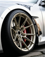 Rines de Aleación Forjados Monobloque de Alta Calidad con Diseño Cóncavo Profundo de 17 18 19 20 21 Pulgadas 5x112 5x114.3 5x120 para BMW Audi M3 M4 M5 M8