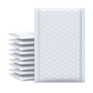 38*46 + 6cm Vente en gros Logo personnalisé Imprimé blanc Poly Bubble Express Courier Sacs d'expédition de <span class=keywords><strong>colis</strong></span> et de <span class=keywords><strong>colis</strong></span> pour petites entreprises - Product Image 1