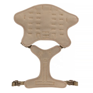 犬のトレーニングハーネスプルなし戦術的な犬のベストメッシュカスタマイズされたロゴクイックリリースソリッドナイロン犬の骨で屋外用にパッド入り - Product Image 4