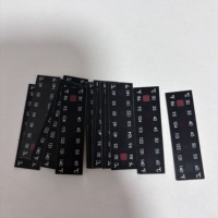 Autocollants thermosensibles en plastique pour canon de pistolet, 30-60°C/86-140°F, thermolabels réversibles à 7 points, résistants à l'huile