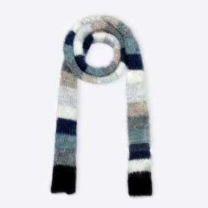 Sciarpa Lunga a Righe in Mohair Y2K Personalizzabile con Logo, Sottile, Soffice e Colorata, Lavorata a Maglia, <span class=keywords><strong>per</strong></span> Donna - 16 Anni di Esperienza di Fabbrica - Product Image 4