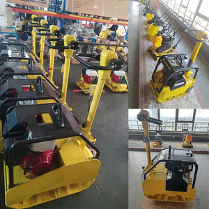 Tác động nhanh chóng nhiên liệu diesel 4 tấn cát đường trái đất đảo ngược máy Đầm mini xăng rung tay Tấm Máy đầm - Product Image 2