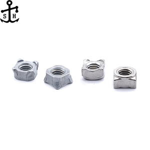 Vuông Hàn hạt din928a din928b thép không gỉ SS 304 316 M3 - M16 4 # - 5/8 "Metric inch Kích thước din928 AB Hàn hạt - Product Image 4