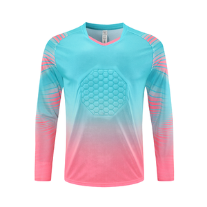 Camisetas de Portero de Fútbol para Hombre de Alta Calidad Directo de Fábrica, Logotipos de Club Personalizados, Emblemas de Equipo, Nombres Personalizados, Corte Automatizado - Product Image 1