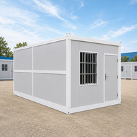 Bâtiment de bureau préfabriqué modulaire pliable de type Z, résistant aux tremblements de terre, contemporain, blanc, en conteneurs, pour camp de travailleurs