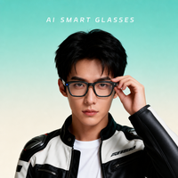 Nouvelles Lunettes Intelligentes Personnalisées 2026 AI-G3 Pro avec Assistant Vocal IA, Type C à Charge Rapide et Guide d'Onde Monoculaire pour Usage Quotidien