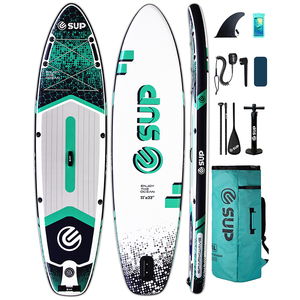 Planche à pagaie gonflable unisexe Accessoire de point de chute facile à transporter pour les jeunes Sports nautiques Prix de gros SUP Paddleboard - Product Image 2