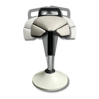 Tabouret ergonomique à bascule pour bureau à domicile, design moderne, posture assise réglable pour bureau debout