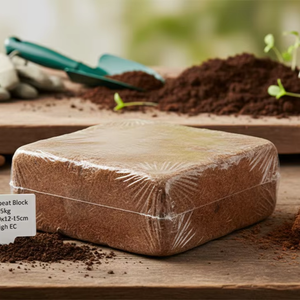 Bloc de cocopeat 5 kg 30 cm x 30 cm x 12 - 15 cm Haute qualité, EC supérieur, conçu pour une culture efficace des plantes - Product Image 1
