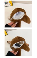 Nouveau chaud pour sac à bandoulière bandoulière mignon dessin animé en peluche poupée pour les étudiants de voyage en plein air et les enfants Anime pour