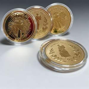 Koin Emas Berlapis Elektroplating Tema Film Promosi Pabrik, Koin Koleksi Peringatan Karakter - Product Image 2