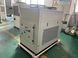เครื่องทำความเย็นน้ำอุตสาหกรรมแบบระบายความร้อนด้วยอากาศ 5HP 8HP 10HP ระบบทำความเย็นสแตนเลส 304 ระบบโรงเบียร์แบบระบายความร้อนด้วยอากาศสำหรับอุตสาหกรรม - Product Image 2