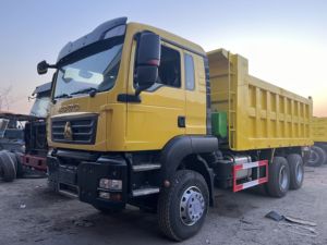 รถบรรทุกฮาวโอ 6x4 ยูโร 2 ดีเซล รถบรรทุกขนาดเล็กใหม่สำหรับงานเหมือง รถดัมพ์ 10 ล้อ บรรทุกได้ 11-20 ตัน พวงมาลัยซ้าย กล้องมองหลัง 251-350 แรงม้า 6-8 ลิตร - Product Image 4