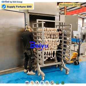 <span class=keywords><strong>Four</strong></span> à fumage commercial automatique Baiyu pour la cuisson et la fumée du bacon, du jambon, des saucisses et <span class=keywords><strong>de</strong></span> la viande - Product Image 2
