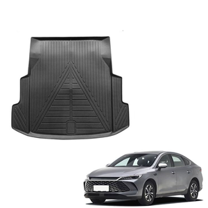 Tapis de coffre TPE sur mesure pour BYD Qin Plus EV 2021-2025 |   Tapis de coffre imperméable toutes saisons, antidérapant, protection de la cargaison arrière - Product Image 1