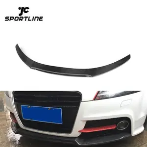 Carbon Sợi TTRS Coupe Phía Trước Môi cho Audi Quattro 2D Coupe TTS 08-14