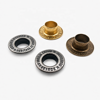 Œillets métalliques 2mm 3mm en laiton et acier inoxydable couleur bronze, personnalisables pour vêtements, toile, bagages, rideaux et artisanat