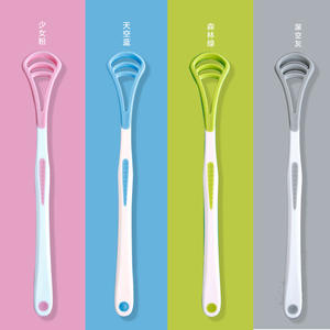 Raspador de Lengua de Tres Capas Mejorado para Adultos y Hombres, Logotipo Láser, Eliminador Efectivo del Mal Aliento - Product Image 5