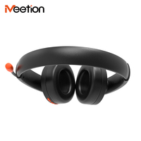 MEETION BTH003 Earphone Over-ear Headset Telepon BT 100 Jam Waktu Mendengarkan Peredam Kebisingan Headphone Nirkabel