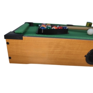 Mesa de Billar Mini de Madera SCVIBE - 50cm, Juego de Billar Profesional de Escritorio, Cojines de Alta Elasticidad, Personalizable, Ligero, B2B H-YXZ260 - Product Image 2