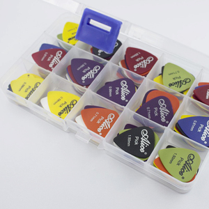 100 pz/scatola Alice basso acustico plettro mediatore chitarra colorata Pick per la vendita - Product Image 2