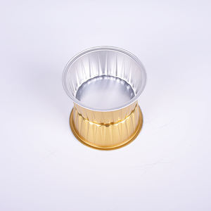 Großhandel Bestseller Aluminiumfolie Kleine Runde Tiefkühlbehälter Backform - Product Image 3