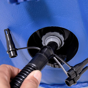 Jacuzzi Familiar, Bañera de Hidromasaje Redonda Inflable Universal para Exteriores, <span class=keywords><strong>Piscina</strong></span> Climatizada <span class=keywords><strong>con</strong></span> Cubierta y Accesorios de PVC para 2 Personas - Product Image 3