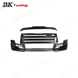 قطع هيكل السيارة من ألياف الكربون الجافة بنمط BK لترقية لاند روفر ديفندر 110 - Product Image 2
