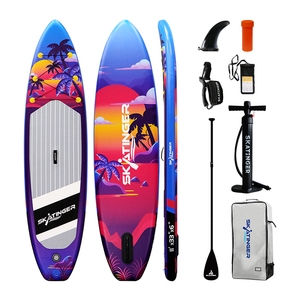 Tabla de Surf Inflable de Doble Capa Skatinger, Tabla de SUP con Tecnología Drop Stitch para Entusiastas del Surf, Sk-sunset Skatinger St - Product Image 2