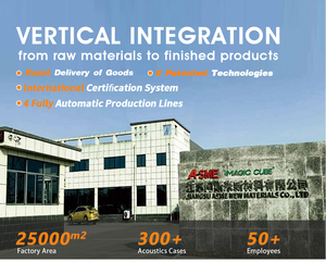 Tấm âm thanh sợi polyester tấm âm thanh bằng chứng hình lục giác mật độ cao tự dính tấm Tường Bảng âm trần - Product Image 4