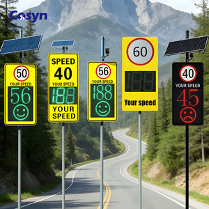 Радар-детектор для измерения скорости автомобилей, цифровой индикатор скорости, уличный светодиодный знак контроля скорости, цена от производителя, 10 лет на рынке - Product Image 1