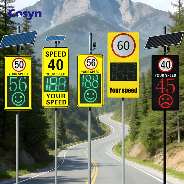 10 Years Factory Price Car Speed Testing radar Detection Device Digital Speed Indicator radar Outdoor Led Traffic Speed Sign