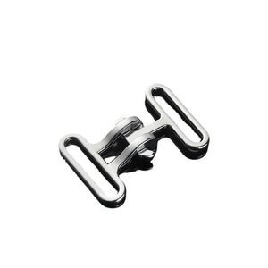 Metal <b>Clip</b> Buckle Silver Color Durable Garment Use <b>Spring</b> 2022 Solid Pattern Q055-25 - Product Image 4